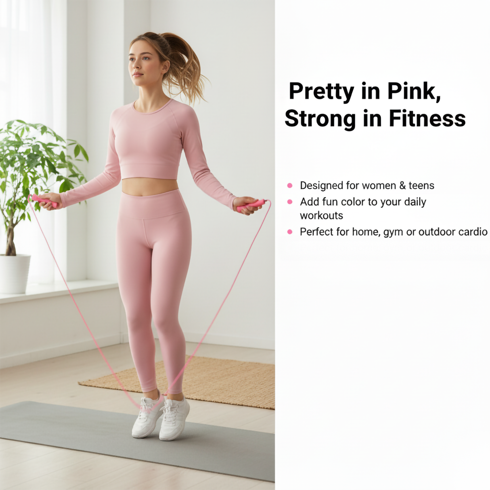 Most Effective Cardio Workouts - Featured on Forbes.com - XYLsports Jump Rope for Fitness, Adjustable Length, Boost Heart Health, Weight Loss & Fun for All Ages